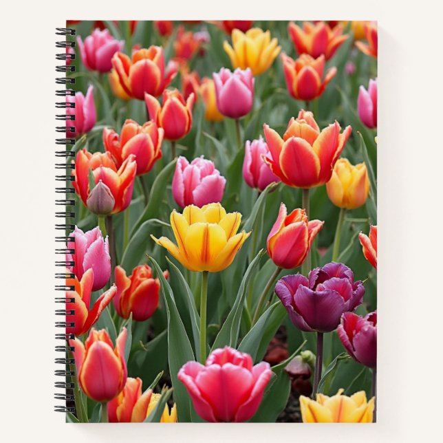 Dutch Tulips Notebook (Front)