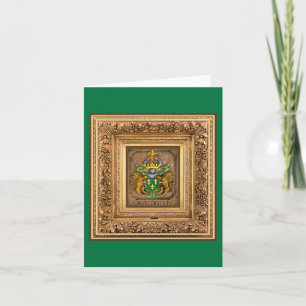 Dutch Van Westervelt Family Coat of Arms  Holiday Card