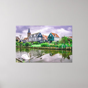 Dutch Village Marken Canvas Print