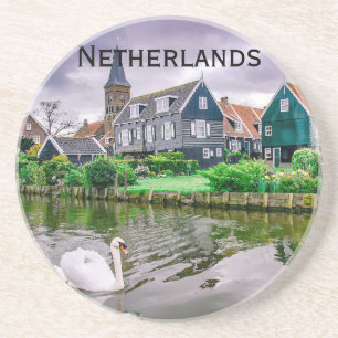 Dutch Village Marken Netherlands Coaster