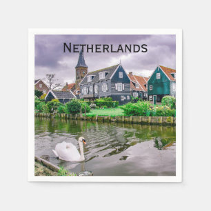 Dutch Village Marken Netherlands Napkin