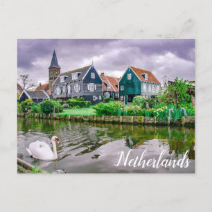 Dutch Village Marken Postcard