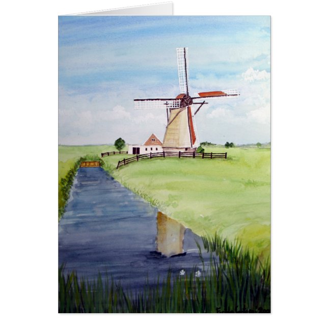 Dutch Windmill by Farida Greenfield (Front)