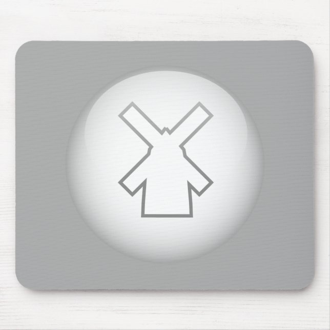 Dutch Windmill Mouse Mat (Front)