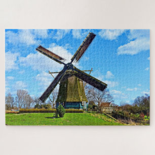 Dutch Windmill Windmill Historic Windmill Historic Jigsaw Puzzle