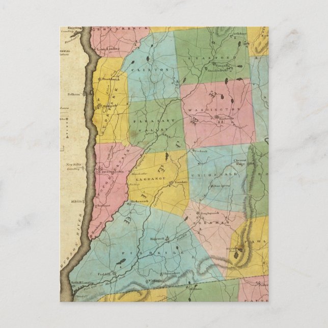 Dutchess, Putnam counties Postcard (Front)