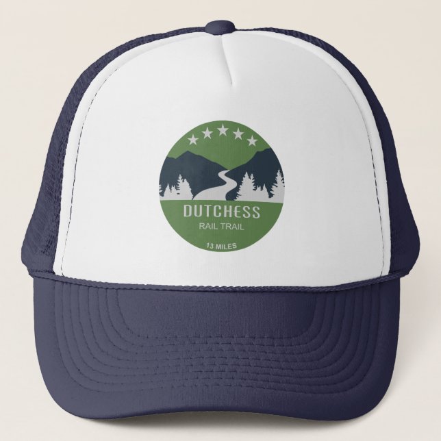 Dutchess Rail Trail Trucker Hat (Front)