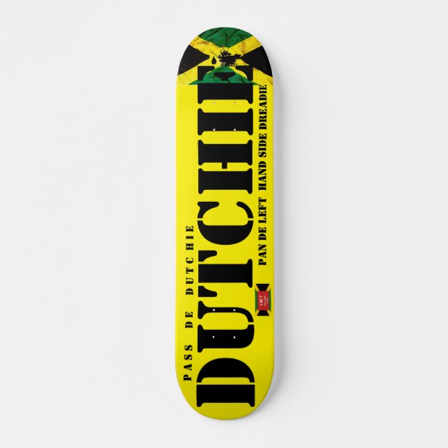 DUTCHIE  JMT 7 3/4" Skateboard Deck (Front)