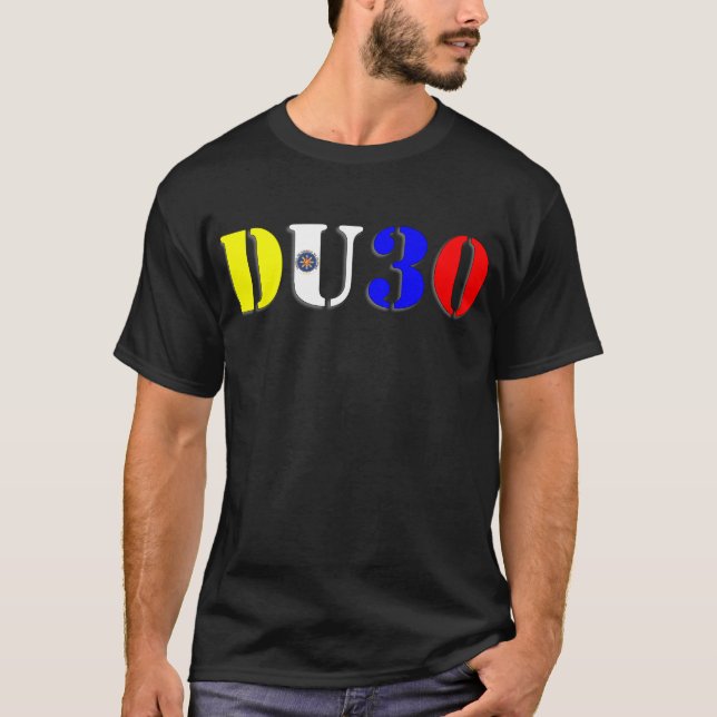Duterte Philippines DU30 T-Shirt (Front)