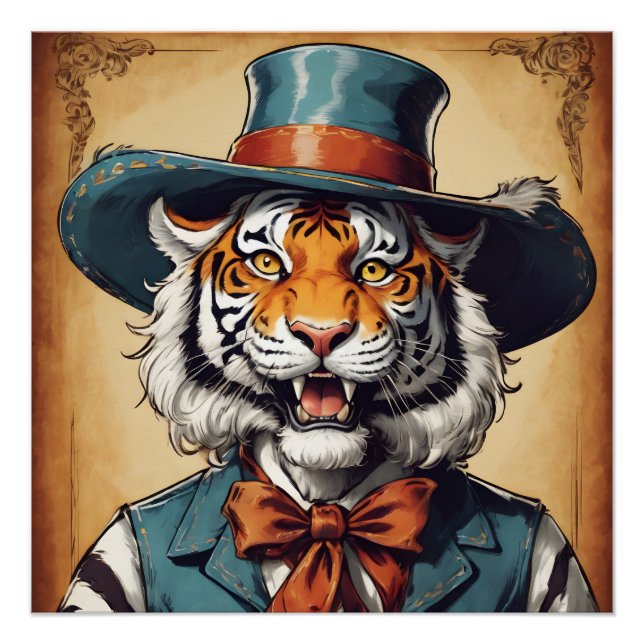 Dutton The Tiger Poster (Front)