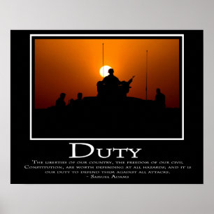 Duty Poster