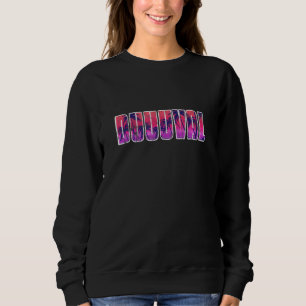 Duuuval Duval Florida Palm Tree Travel Summer Surf Sweatshirt