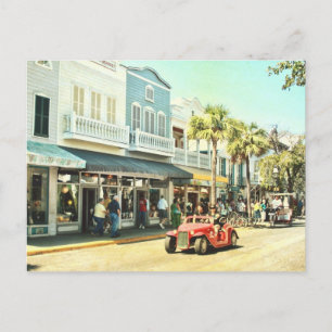 Duval Street Key West Florida Postcard