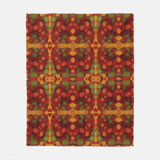 Duvet Cover Fleece Blanket (Front)