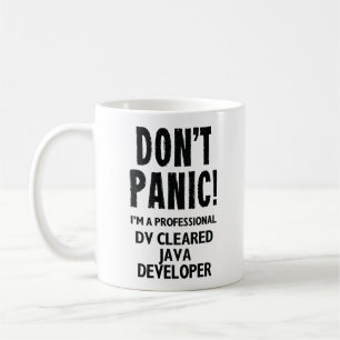 DV Cleared Java Developer Coffee Mug