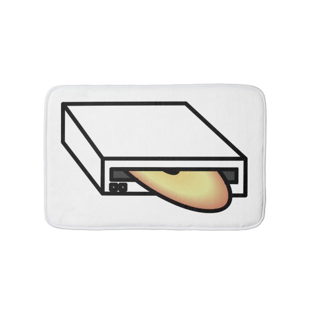 DVD Drive Bath Mat (Front)