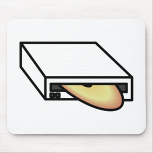 DVD Drive Mouse Mat