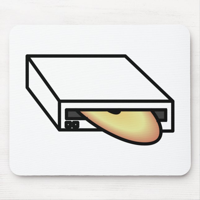 DVD Drive Mouse Mat (Front)