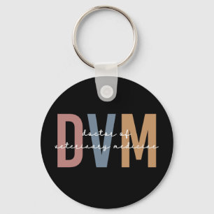 DVM Doctor of Veterinary Medicine Gifts  Key Ring