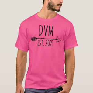 DVM Est 2021 Doctor of Veterinary Medicine 2021 Gr T-Shirt