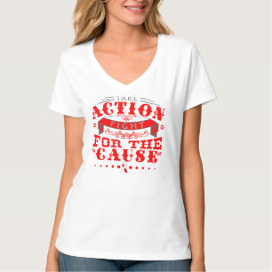 DVT Take Action Fight For The Cause T-Shirt