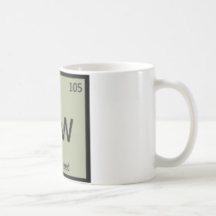 Dw - Dill Weed Chemistry Periodic Table Symbol Coffee Mug