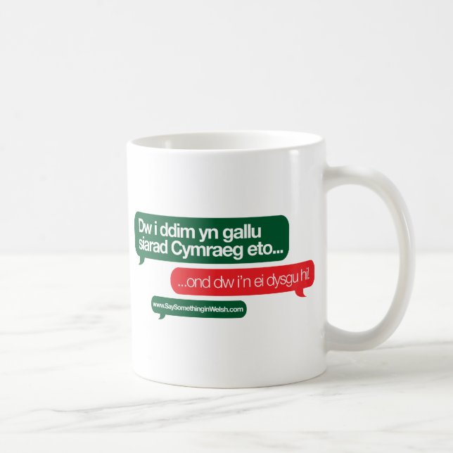 Dw i ddim yn gallu coffee mug (Right)