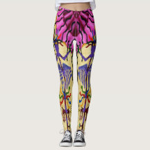 Dwainizms Colourful "Optical Confections" Leggings