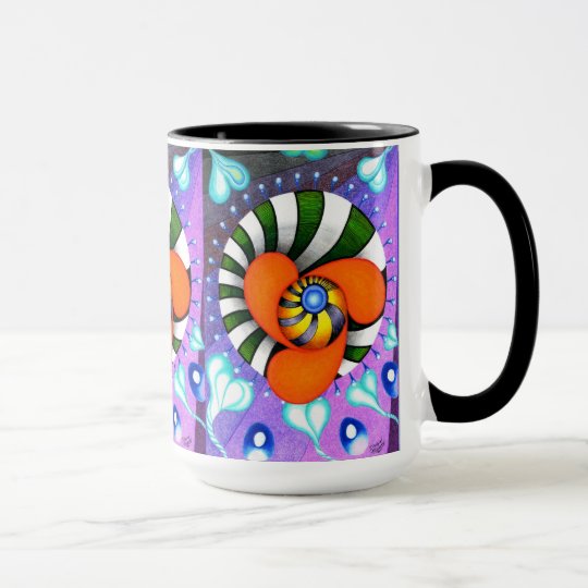 Dwainizms "Spinulator" 15 oz Ringer Combo Mug