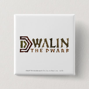 Dwalin Name 15 Cm Square Badge