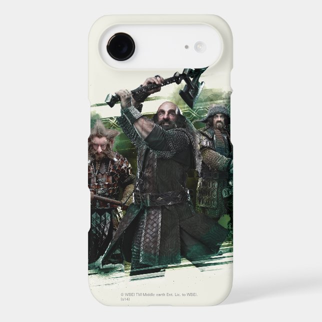 Dwalin, Nori, & Bofur Graphic Case-Mate iPhone Case (Back)