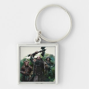 Dwalin, Nori, & Bofur Graphic Key Ring
