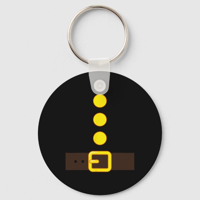 Dwarf Costume Colour Matching For Halloween  Key Ring (Front)