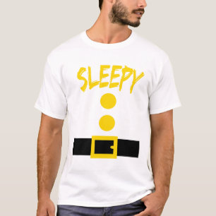 Dwarf Costume - Fun Halloween Gift Idea - Sleepy T-Shirt