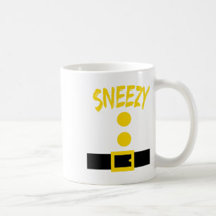 Dwarf Costume - Fun Halloween Gift Idea - Sneezy Coffee Mug