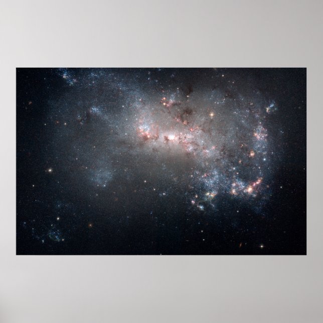 Dwarf Galaxy NGC 4449 Poster (Front)