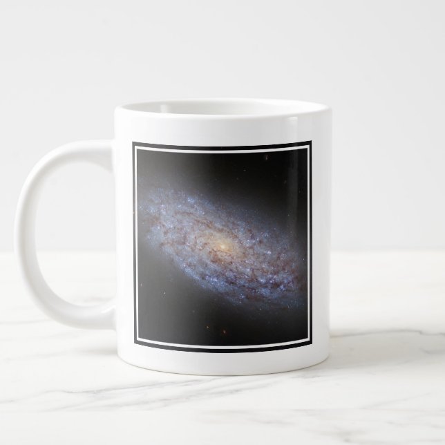 Dwarf Galaxy Ngc 5949. Large Coffee Mug (Left)