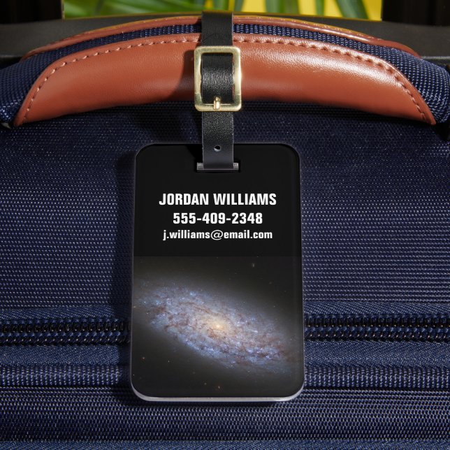Dwarf Galaxy Ngc 5949. Luggage Tag (Front Insitu 2)