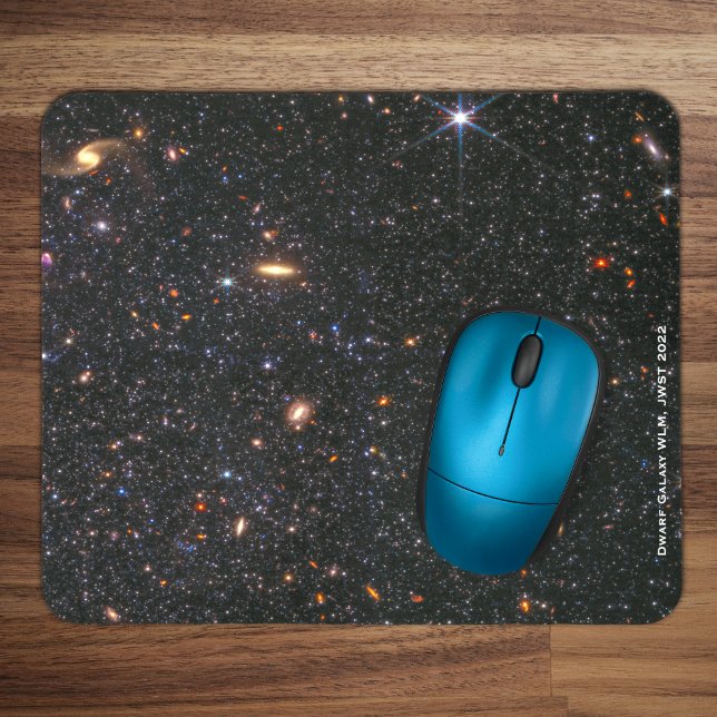 Dwarf Galaxy WLM James Webb Space Telescope Hi-Res Mouse Mat (Creator Uploaded)