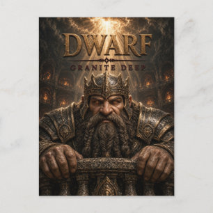 Dwarf Granite Deep Dark Cinema Postcard