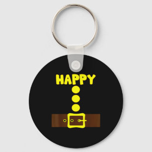 Dwarf Halloween Group Matching Family Color Dwarf  Key Ring