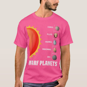 Dwarf Planets Space Explorer Astronaut Astronomer  T-Shirt