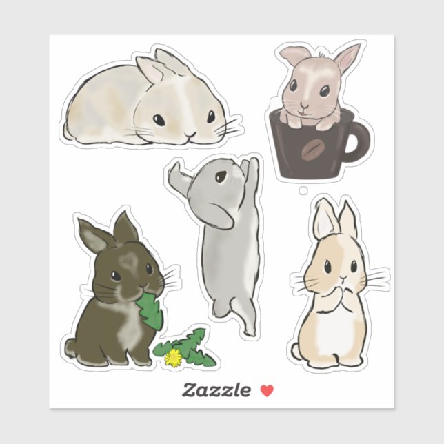 Dwarf Rabbit Collection  (Sheet)