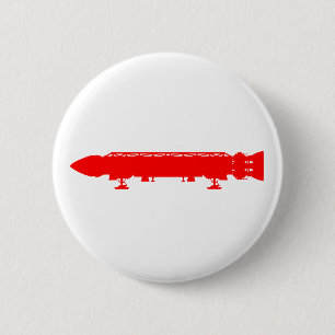 Dwarf Ship 6 Cm Round Badge