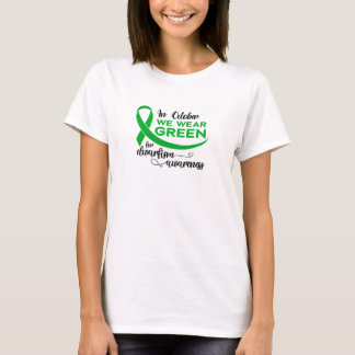 Dwarfism Awareness We Wear Green Shirt