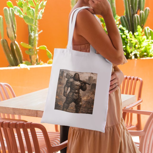 Dwarven Forge Scene Tote Bag – Fantasy Blacksmith  (Creator Uploaded)