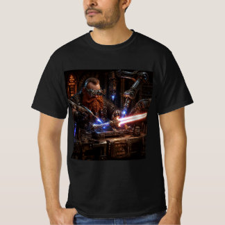 Dwarven Sci-Fi Forge T-Shirt