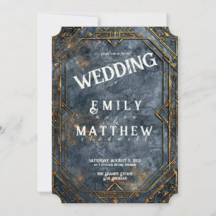 Dwarven Splendour Fantasy Wedding Invitation