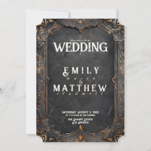Dwarven Splendour Fantasy Wedding Invitation
