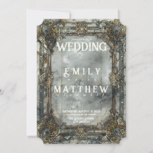 Dwarven Splendour Fantasy Wedding Invitation